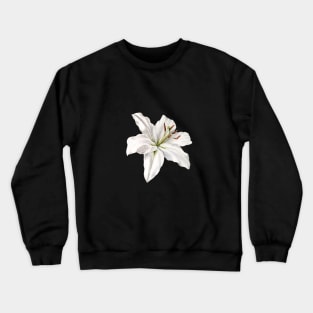 White Lily Crewneck Sweatshirt